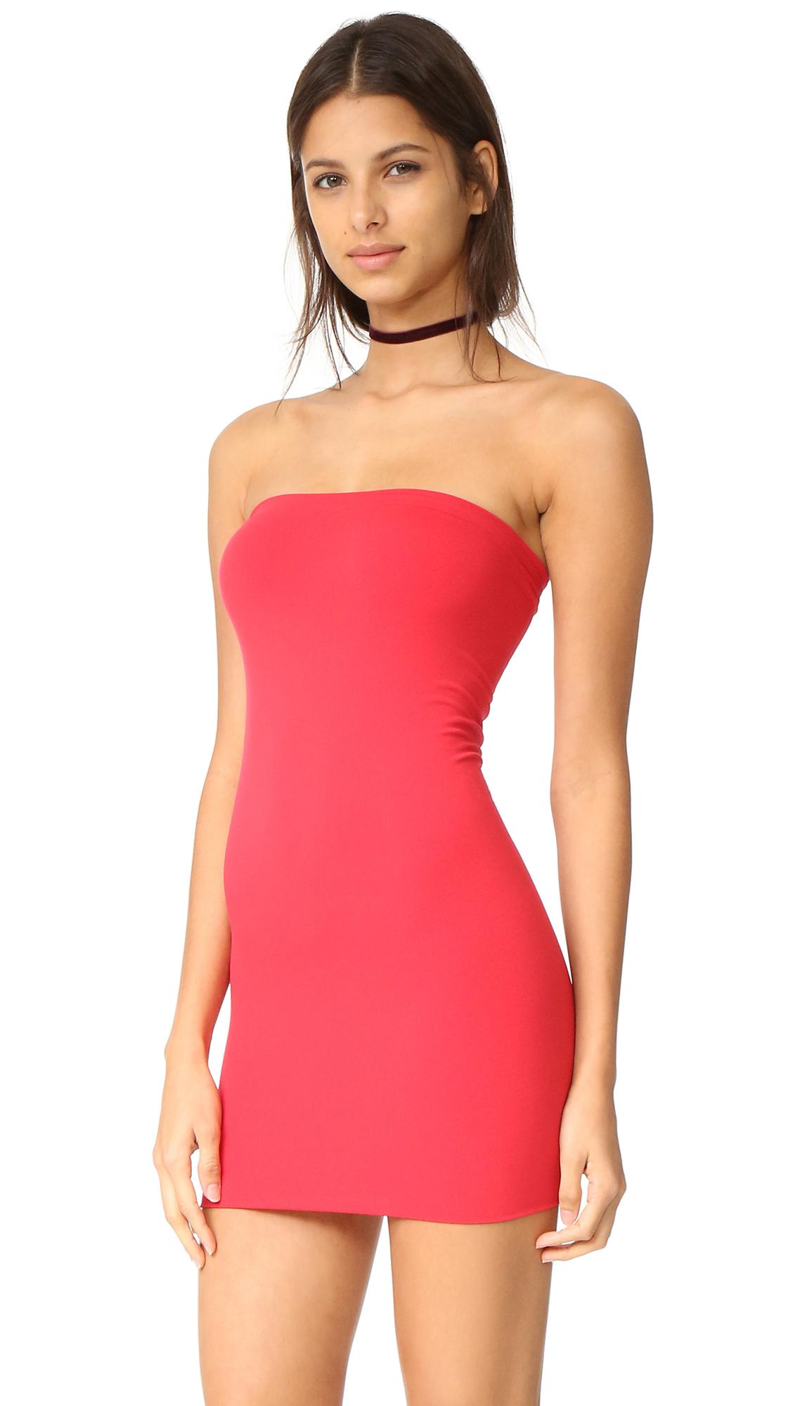 Wolford red cheap dress